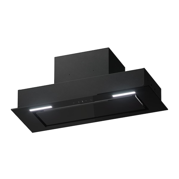 GT BOX II 30 456 CFM Insert Range Hood With Mesh Filter And Light